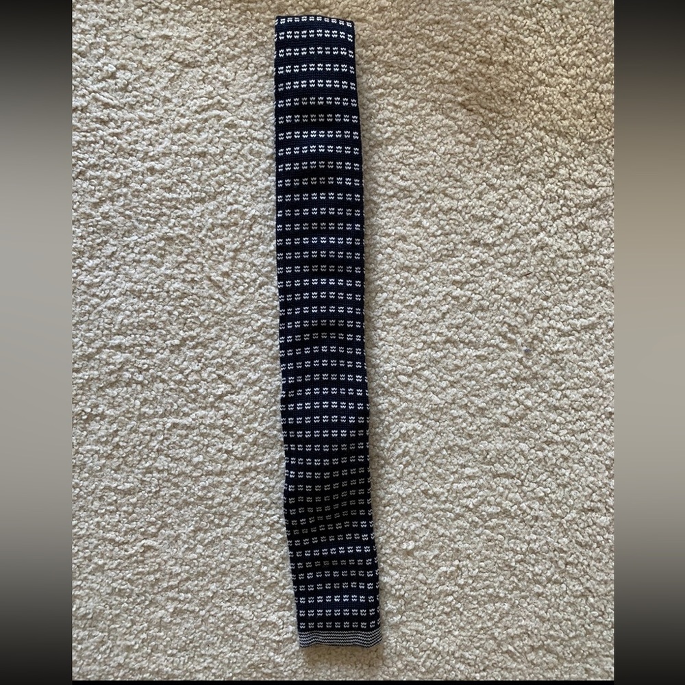 Gant Rugger Knit Jacquard Slim Tie